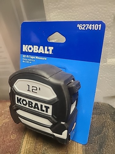Kobalt 12ft Tape Measure White #6274101 NEW - Picture 2 of 3