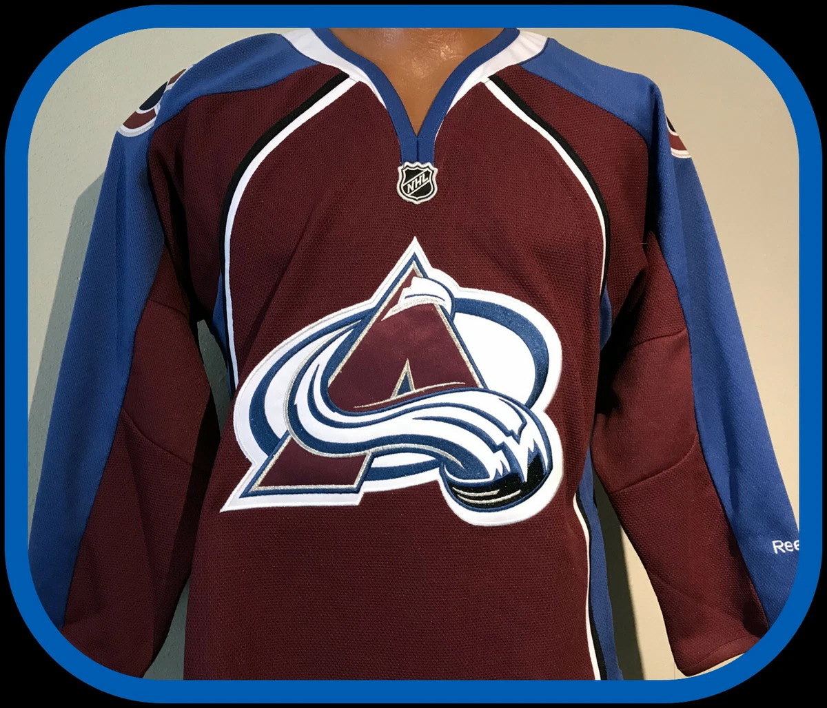 VINTAGE COLORADO AVALANCHE STITCHED REEBOK JERSEY YOUTH SIZE LARGE XLARGE NWT