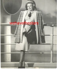 VINTAGE Ginger Rogers CHIC GLAMOUR FASHION '42 Publicity Portrait by JOHN MIEHLE