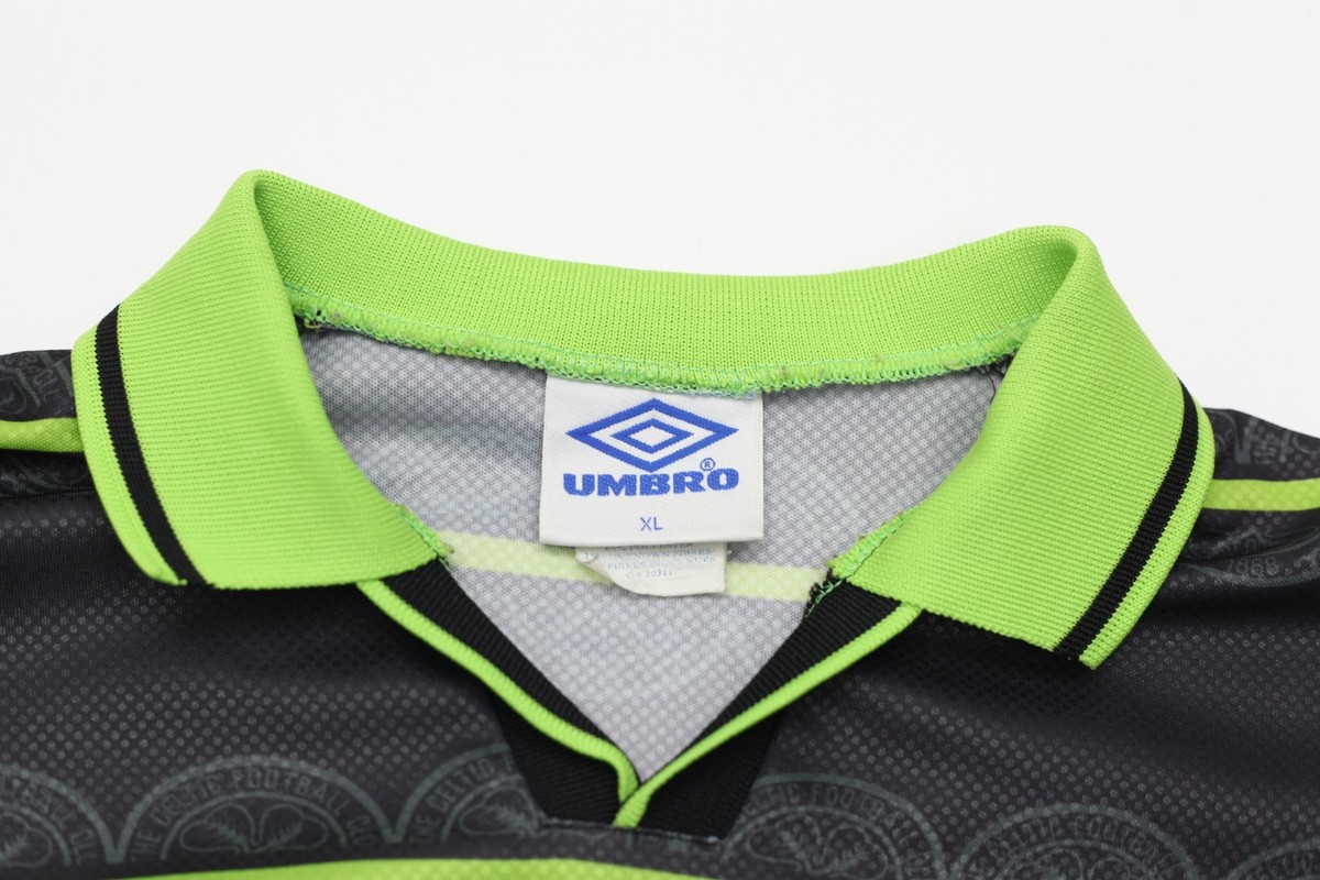 UMBRO　セルティック　98-99年　アウェー　ユニフォーム CELTIC 1998 1999 AWAY SHIRT FOOTBALL SOCCER UMBRO JERSEY