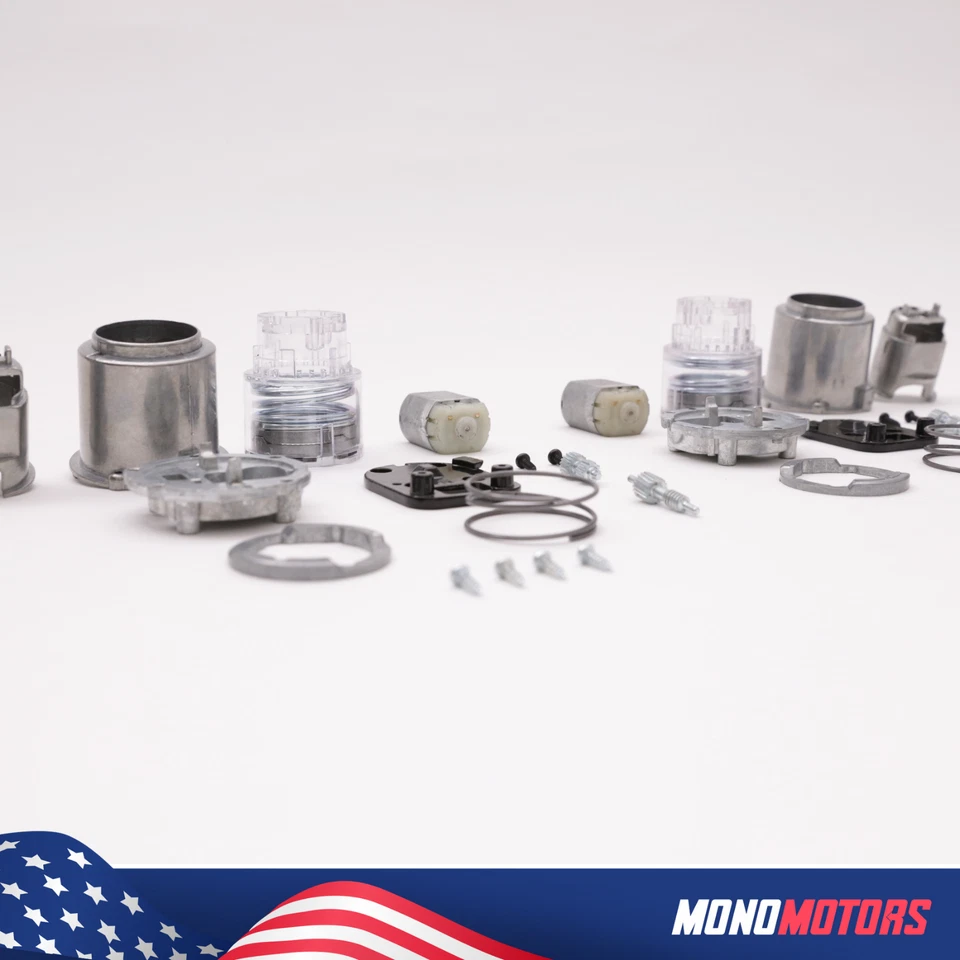 Folding Side Square Mirror Repair Kit Motor Full Set For BMW X5 E53 Freelander 1 - Image 4 of 4