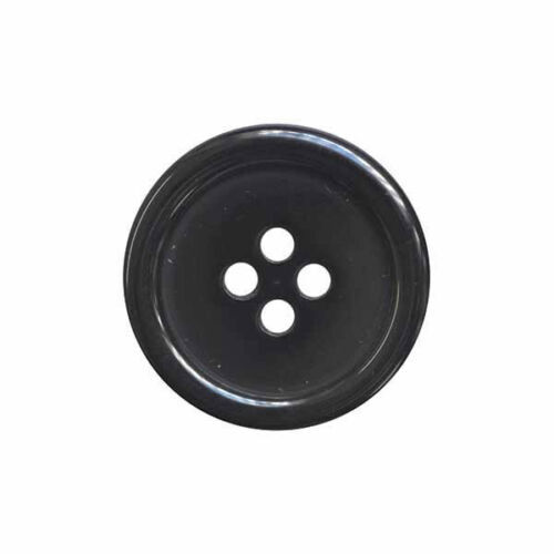 Coat buttons Round Fine Style - 4 hole novelty button - 25mm size - All colours - Picture 100 of 104