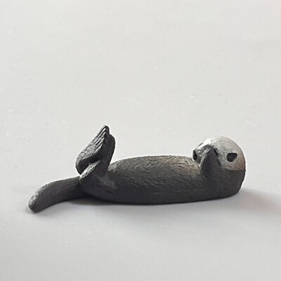 Sea Otter Figure TAKARA TOMY ZOO ZOO ZOO by Panda's Hole Shakurel