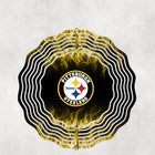 Pittsburgh Steelers Inspired 10" Wind Spinner #2
