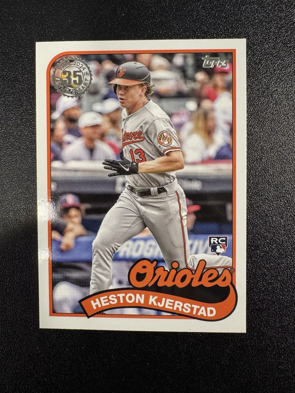 2024 Topps Series 2 - 1989 Topps Baseball Blue #89B2-18 Heston Kjerstad (RC)