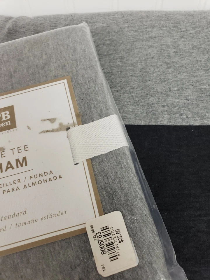 Funda nórdica Pottery Barn Teen Favorite Tee fundas de almohada doble gris carbón Foto 2 de 4