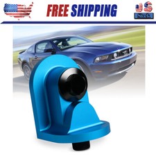 For Ford M-6880-b50 90 Degree Billet Engine Oil Filter Adapter Blue