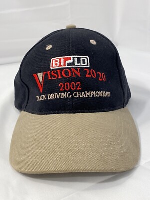 BI LO Vision 20 20 2002 Truck Driving Championship Belt Strap Hat