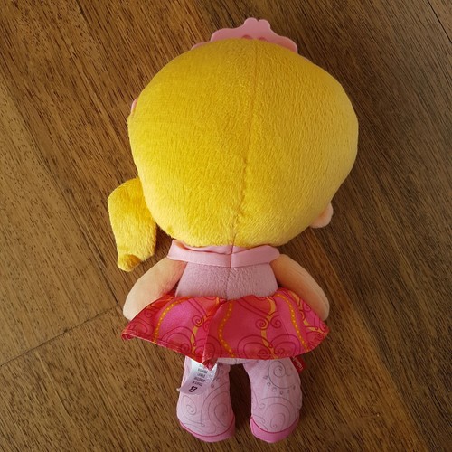 Fisher Price PRINCESS DOLL RATTLE 28cm Baby Plush Soft Stuffed Toy Play Sound - Picture 4 of 8