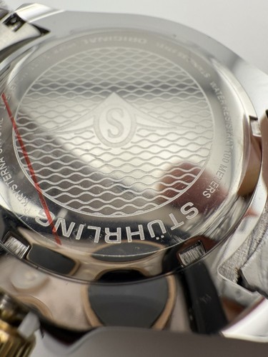 Stuhling Swiss Quartz Depthmaster 40mm Dive Watch 4055 - Picture 8 of 10