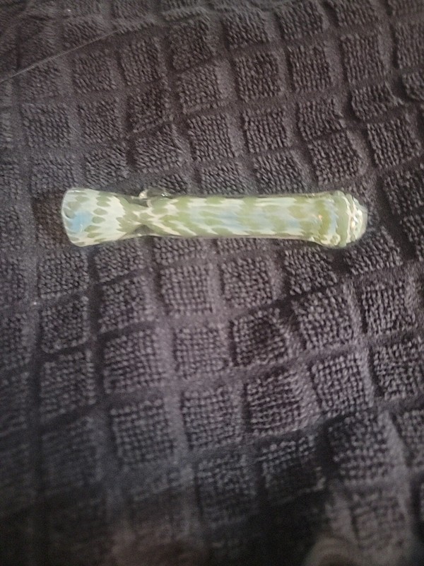 GLASS CHILLUM PIPE TOBACCO SMOKING