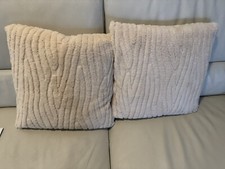 Dekokissen beige 45 x 45 cm 2er Set 