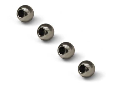 HB RACING Light Weight Shock End Ball (4pcs) for D817 E817