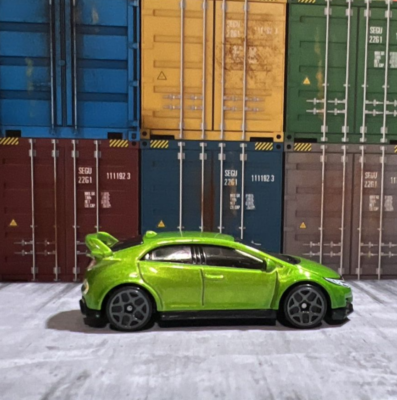 NEW 2024 Hot Wheels 2016 Honda Civic Type R Green Loose | eBay
