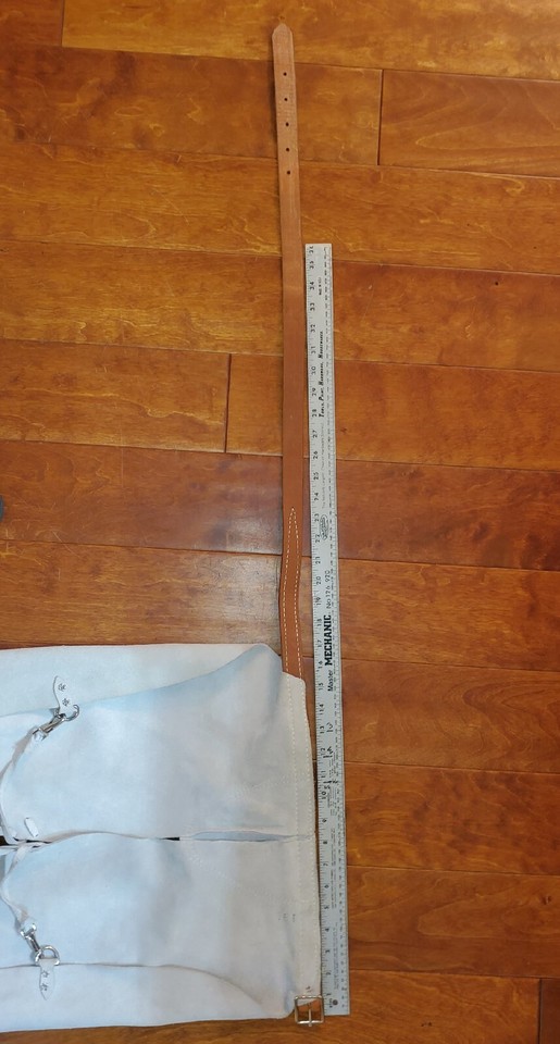 WORKING CHAPS CUSTOM SPLIT LEATHER FAMOUS MAKER; COLORADO SADDLERY Co