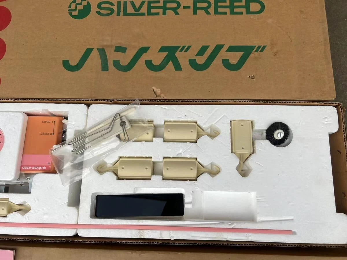 Silver Reed SR150 Hands Rib Knitting Machine Maintained Very Good Condition