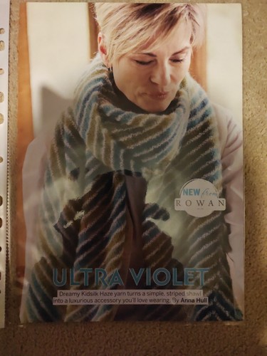 Ultra Violet Shawl Knitting Pattern - 第 1/1 張圖片