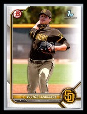 Victor Lizarraga San Diego Padres #BP-127 Bowman 2022 Bowman Prospects