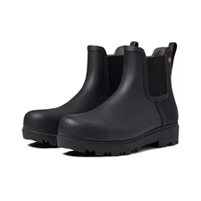 Bogs Laurel 78923CT-001 Boots Women's 9 Black Waterproof Pull- On Chelsea TZP904