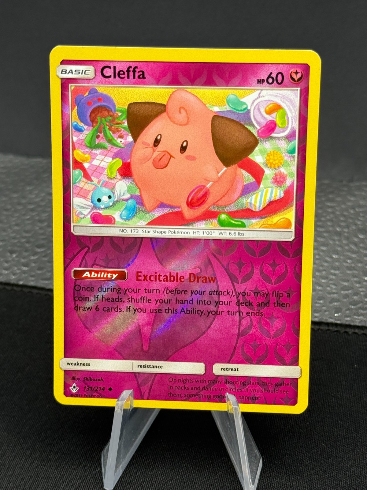 Cleffa 131/214 - Reverse Holo - Unbroken Bonds  -   NM/M