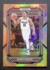 2023-24 Adam Flagler Panini Prizm Draft Picks Silver Prizm Rookie - OKC Thunder