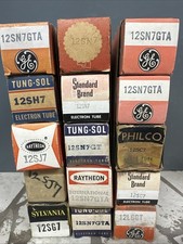 15 Vintage Vacuum Tubes - All NOS New Old Stock 