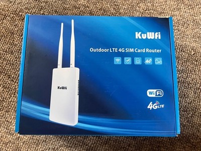 KuWFi Outdoor 4G LTE SIM-Karte Router BRANDNEU Kostenloser Versand