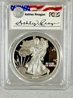 PR69 DCAM 1999-P American Silver Eagle Legacy Cameron Reagan Signed PCGS *8P15
