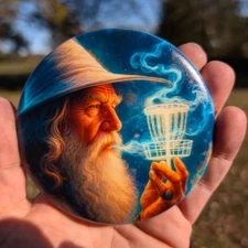 New custom Dynamic Discs Fuzion mini 4" JUDGE Placement marker