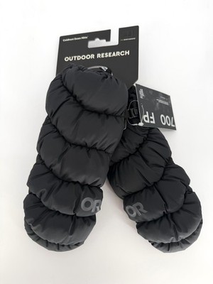 Outdoor Research Coldfront Down Mitts/Mittens, Black & Shadow, Assorted Sizes