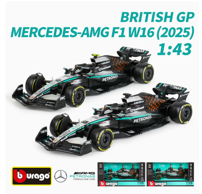 Bburago 1:43 F1 Formula Mercedes AMG W16 W15 Lewis Hamilton