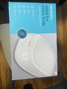 HoMedics Theraspa Luxe Paraffin Bath 1 lb White Light Indicator ETL Listed