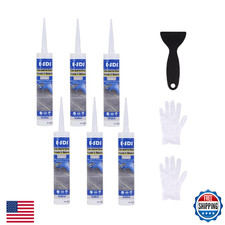 E-SDS Concrete Crack Filler Waterproof Cement Sealant Self-Leveling Driveway Rep