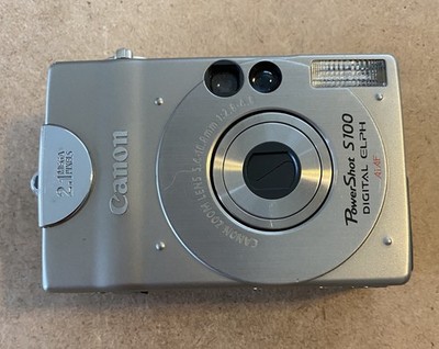 CANON PowerShot S100 Digital ELPH  IXUS Camera, New Battery & Charger