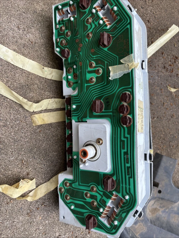 1991-94 Mercury Capri XR2 Turbo Guage Cluster (COM TURBO GUAGE) RL0220 - Imagem 3 de 4