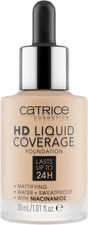 Catrice HD Liquid Coverage Foundation, Longlasting, Mattifying, Matte (30Ml)