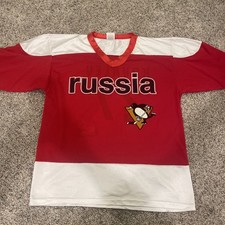 ALEXEI KOVALEV #27 RUSSIA PITTSBURGH PENGUINS  HOCKEY JERSEY YOUTH L