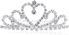 Mini Heart Rhinestone Tiara