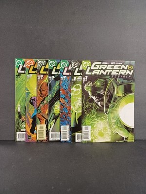 Green Lantern Rebirth #1-6 + 1 Variant Complete Set 