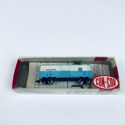 VTG Con Cor N Scale 1002-C Lancaster and Chester Box Car w Orig Box Road No 1017