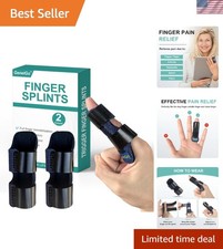 Adjustable Trigger Finger Splint for Mallet Finger Pain Relief - All-Day Comfort