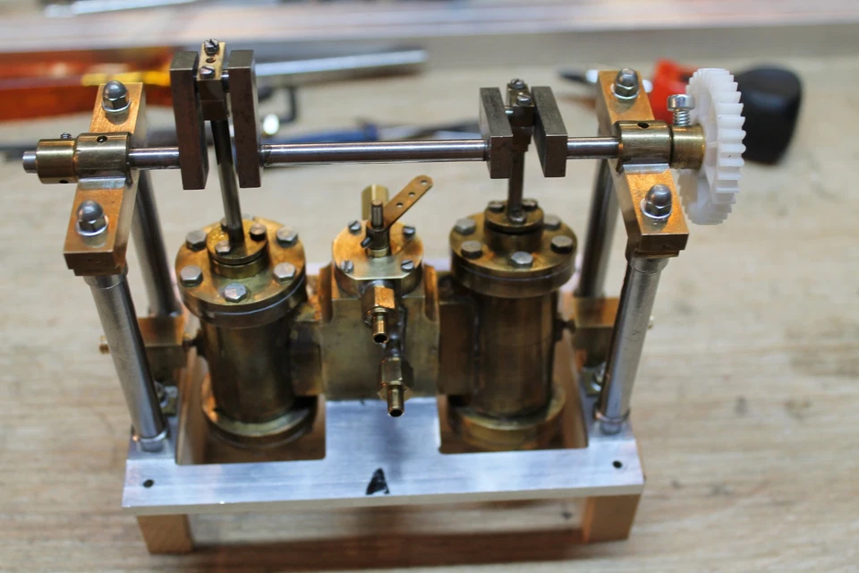 moteur a vapeur steam engine paddle steamer - Photo 4/4
