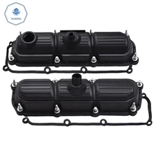 Left & Right Valve Cover for Dodge Caravan 04-07 3.3L Jeep Wrangler 07-11 3.8L