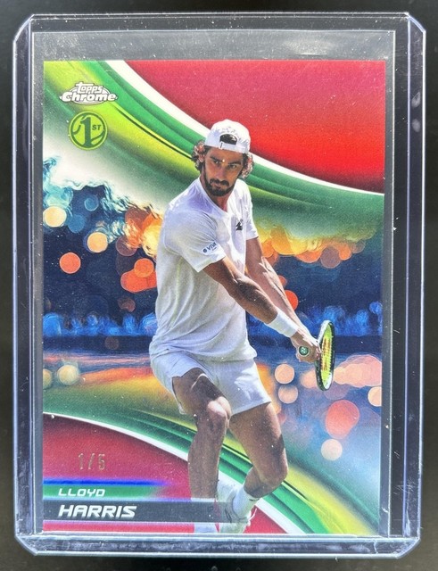 2025 Topps Chrome Lloyd Harris Red Refractor #/5