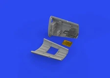 1/72 Aircraft- Bf109F Radio Compartment for EDU (Photo-Etch & Resin)