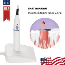 Dental Endo Gutta Percha Gum Cutter Obturation System 4 Heated Tip