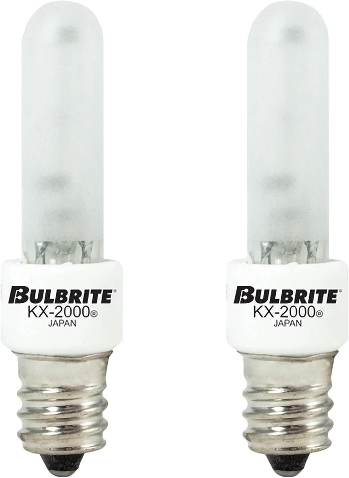2x Ciata Lighting Dimmable T3 Xenon E12 Krypton Light Bulb 60W Frosted - Image 2 of 2
