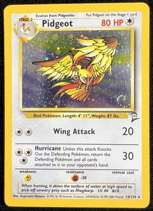 Pidgeot 14/130 Base Set 2 Holo Rare