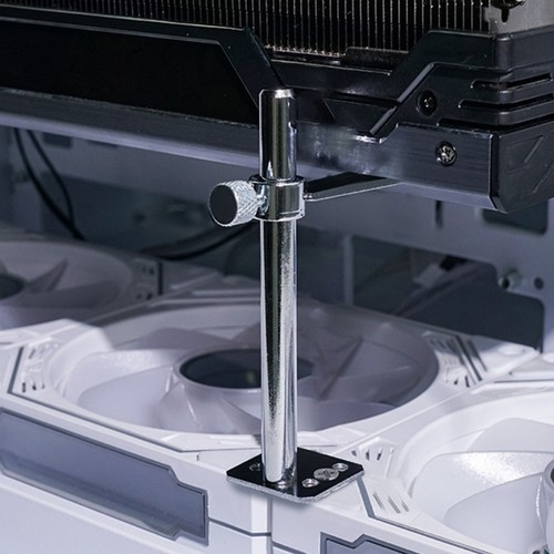 Support de carte graphique support GPU en métal avec support ventilateur pour prévenir les sacs GPU - Photo 2/10