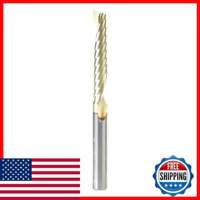 Amana Tool 51476-Z Cnc Sc Spiral O Single Flute Aluminum Cutting 1/4 D X 1-1/2